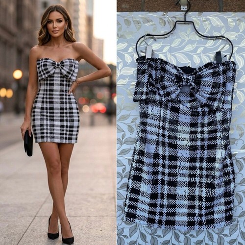 Eva franco sequin plaid - ⁠eva,