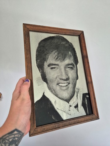 Vintage retro elvis presley - vintage,