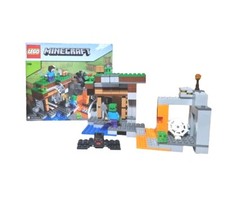 LEGO Minecraft The Abandoned Mine Zombie Cave (21166)  + Instruction RETIRED VGC