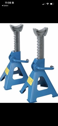 Silverline tonne axle stands - tonne,