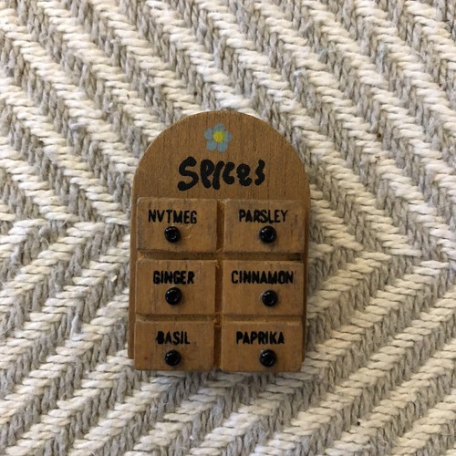 Vintage magnet mini wooden - mini,