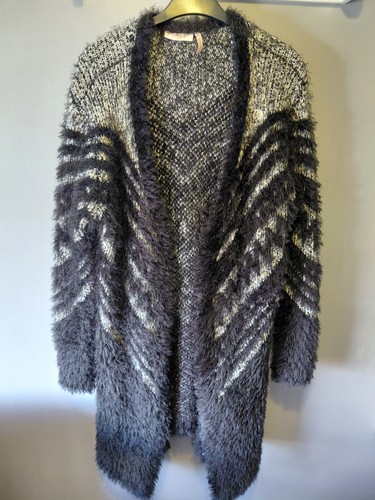 Thick cardigan eyelash long - thick,