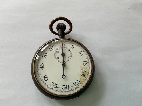 Vintage pocket stop - vintage, watch