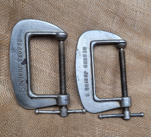 Record junior g clamps - 3",