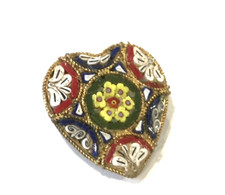 Vintage Micro Mosaic Heart