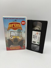 Brum Airport And Other Stories (2001, Uc) PAL VHS Video Tape - Children’s Kids