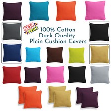 Plain dyed cushion covers 100 - plain,