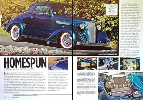 1937 chevy coupe homespun - coupe,