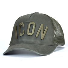 Icon trucker cap adults unisex adjustable baseball snapback hats by King Ice