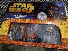 STAR WARS 2005 COLLECTOR CHESS SET SAGA EDITION - Unopened 