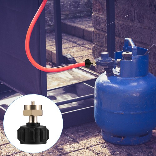 Camping stove adapter - camping, brass