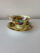 Vintage Argyle China England Tea Cup And Saucer 