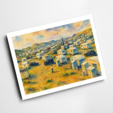 A3 PRINT - The Caravan Site