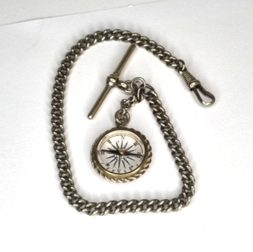 Vintage metal pocket watch - vintage,