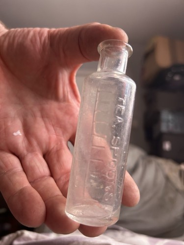 Old glass bottle - old,
