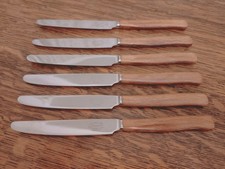 Pristine Vintage Set 6 x Wood