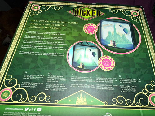 Wicked elphaba acrylic - wicked, led