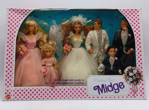 1990 barbie wedding - barbie,