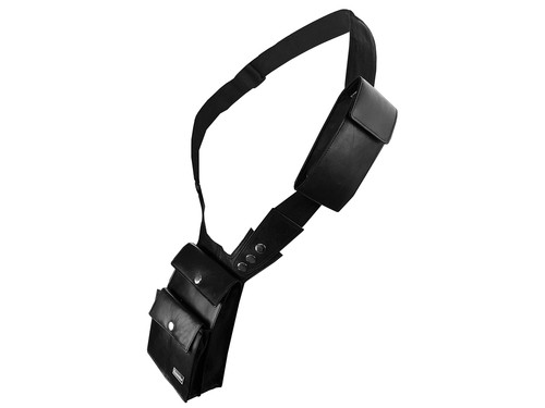 Real leather underarm shoulder - leather,