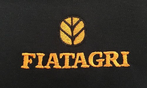 Fiatagri tractor embroidered - tractor,