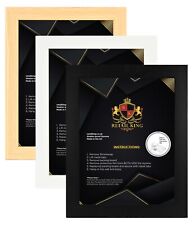 Black Picture Photo Frames Poster Frames Wood Effect ( CUSTOM SIZE AVAILABLE )