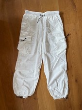 Men's White Cargo Parachute