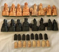 Reproduction Lewis Chess Set - Complete