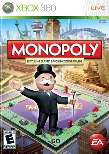Monopoly xbox 360 - monopoly, game