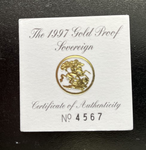 1997 proof sovereign - proof, royal