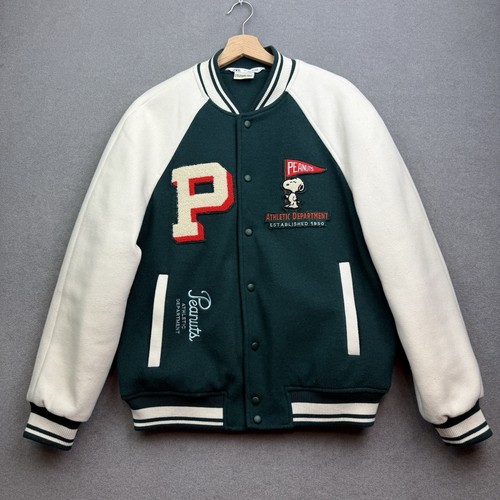 Zara peanuts jacket men large - peanuts,
