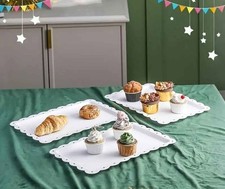 5 pcs of white party food