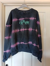 Boohoo Man Men's Black Mix Jumper. Size Medium