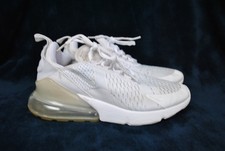 White silver textile lace up women's trainers size 5 (EU 38) NIKE Air Max 270