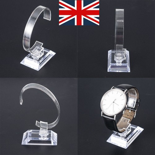 New clear plastic wrist watch - wrist,