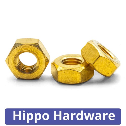 Solid brass hexagon - solid,