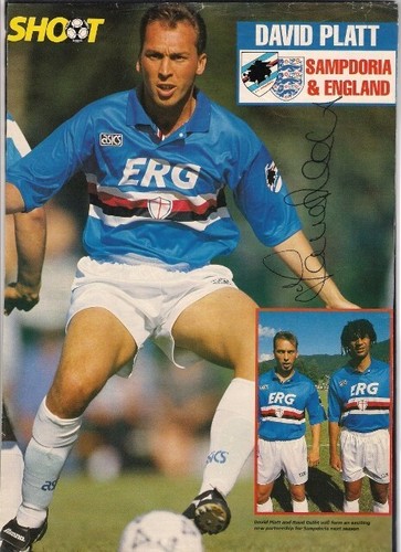 David platt signed sampdoria - signed,