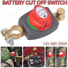 12V/48V Car Battery Disconnect Switch Cut Off Isolator Marine Truck Camper Boat