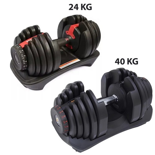 Adjustable dumbbell 24kg 40kg - dumbbell, 24kg/40kg