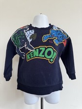 Kenzo Baby Blue Jumper Size 24