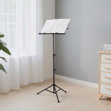 Heavy Duty Orchestral Music Stand Folding Adjustable Sheet Stand Tripod Base UK