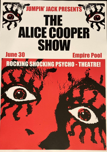 Alice cooper poster empire - cooper,
