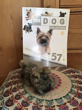 Eaglemoss Artlist Dog Collection Cairn Terrier Puppy Plush Toy & 57 Magazine