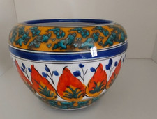 Bowl Handpainted Multicoloured