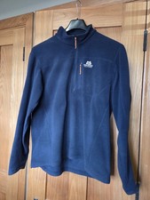 Mountain Equipment Polartec Fleece Size Large, Blue 52/54