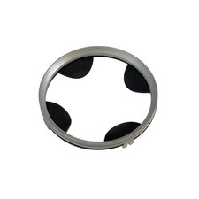 MINI Silver Front Cup Holder Trim Ring & Rubber Insert Cooper S One D SD R55 R56