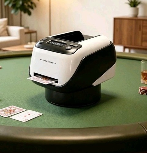 Automatic card shuffler - automatic, &
