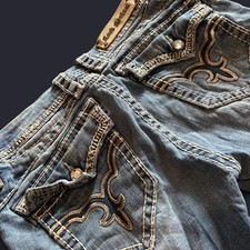 Rock Revival Bootcut JeansSize 29 – Easy Boot – Embellished Pockets