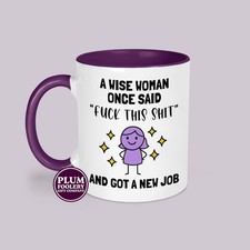 New Job Mug & Coaster: Leaving