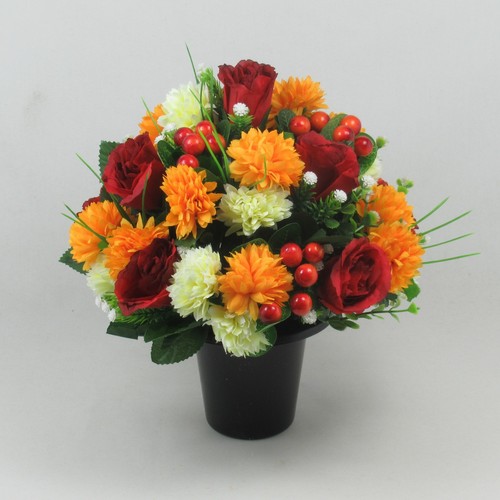Autumn artificial flowers - artificial,