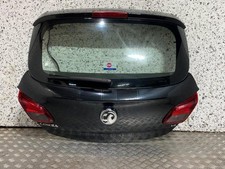 15-19 VAUXHALL CORSA E 3 DOOR TAILGATE BLACK PAINT CODE GAR/Z22C (PLS READ)